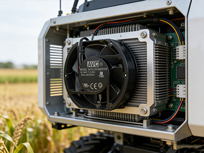 台湾 AVC 工业散热风扇实拍图