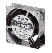 SanAce80三洋风扇8025交流AC100V散热风扇109S033